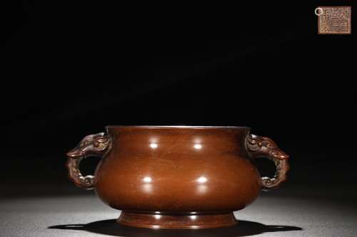 A Chinese Bronze Censer