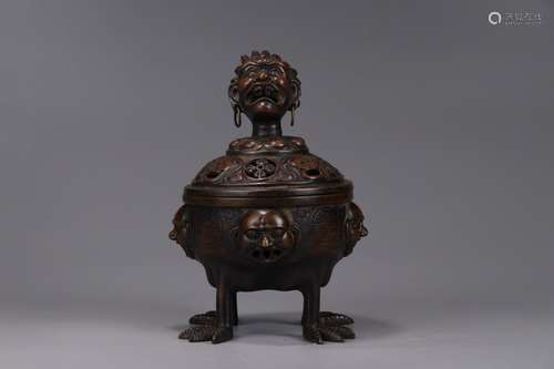 A Chinese Bronze Censer