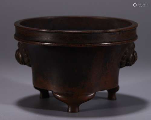 A Chinese Bronze Censer