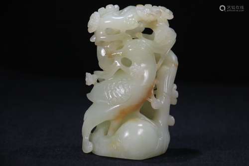 A Chinese Hetian Jade Ornament