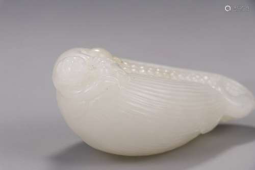 A Chinese Hetian Jade Hand Piece