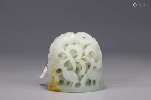 A Chinese Hetian Jade Ornament