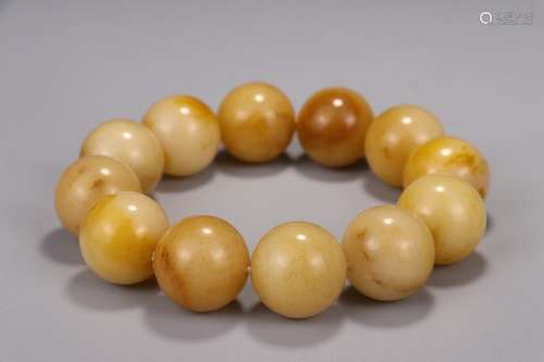 A Chinese Hetian Jade Bracelet