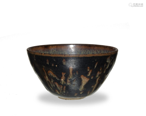 Chinese Jizhou Kiln Bowl, Yuan Dynasty