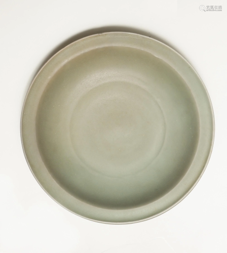 Chinese Longquan Celadon Plate, Song Dynasty
