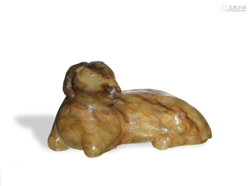 Chinese Jade Goat, Ming Dynasty