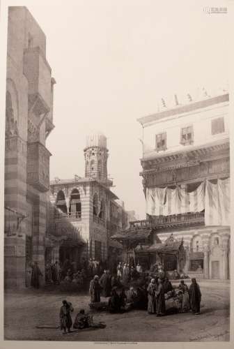 After David Roberts and Lois Haghe old Islamic Cairo, Demy or Double foolscap, prints, 45cm x 26cm ,