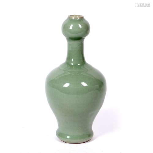 Longquan celadon garlic mouth vase Chinese, Ming dynasty (1368-1644) 21cm high