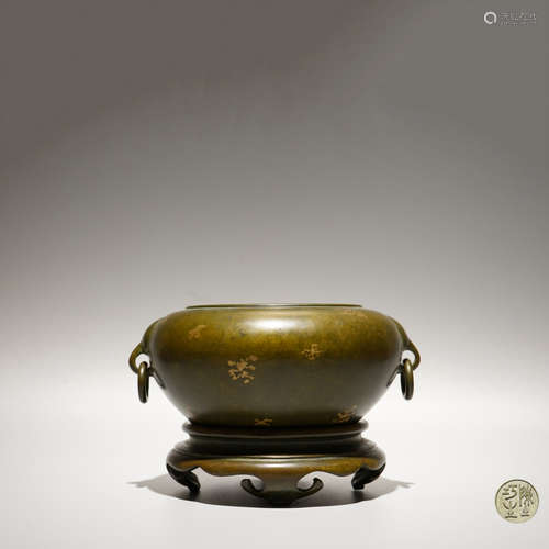 A Chinese Bronze Incense Burner