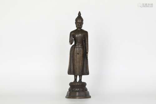 17th century bronze Buddha