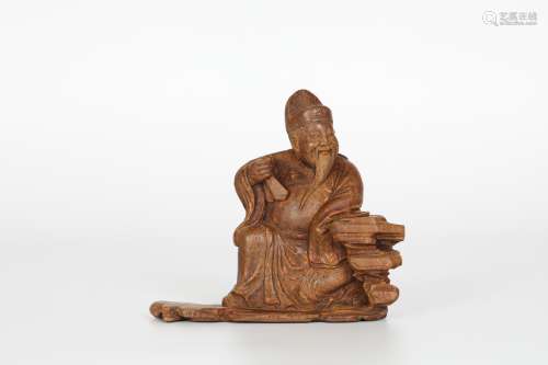 Ming , bamboo carving figures