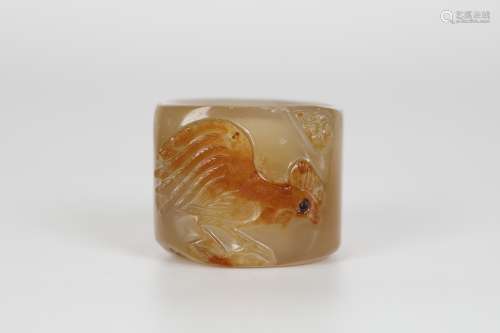 19th century, agate ring