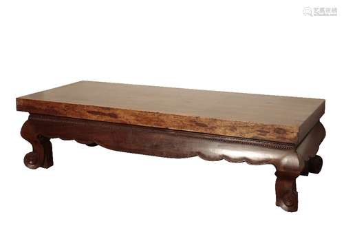 IMPRESSIVE 'ZITAN' DAYBED, MING DYNASTY