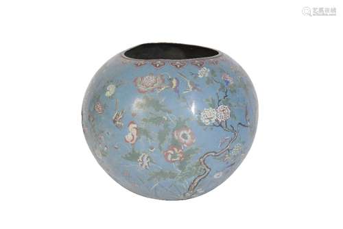 LARGE CLOISONNE URN, QING DYNASTY, 19TH CENTURY