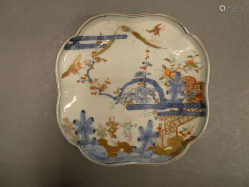 Porcelain bowl with imari decoration.