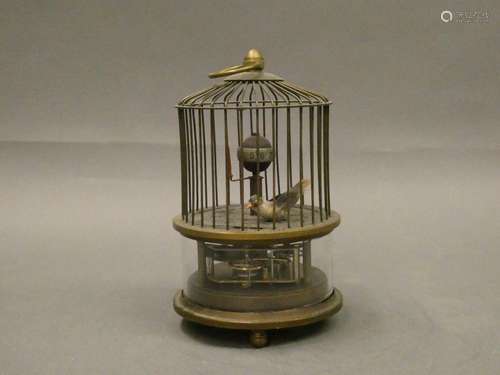 CHINA Pendulum with a bird-cage mechanism