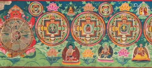 ELEVEN MANDALAS OF THE ENLIGHTENMENT. Mongolia, fi…