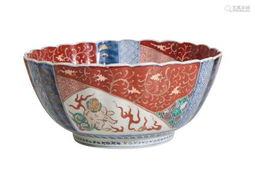 JAPANESE IMARI BOWL, MEIJI PERIOD