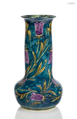 George Cartlidge (1868-1961), a large earthenware ‘Morris Ware’ vase made by Sampson Hancock &