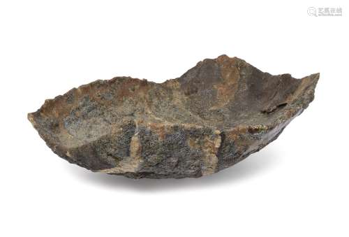 Ewen Henderson (1934-2000), a stoneware shallow bowl c.1980, unsigned A large rectangular formed