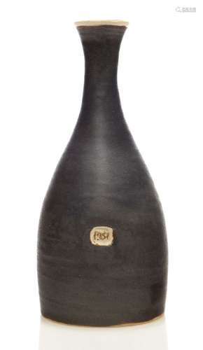 Dame Lucie Rie (1902-1995), a stoneware vase c.1951, impressed seal to base A scarce small vase with