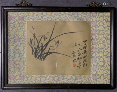 chinese painting by zheng banqiao