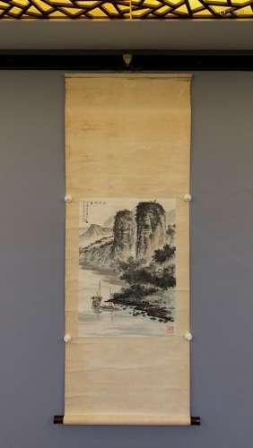 chinese painting by huang huawu