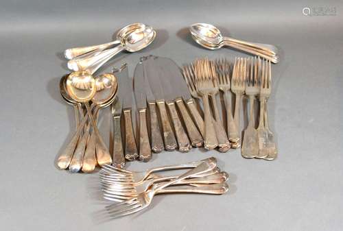 A Small Collection of Silver Plated Flatware