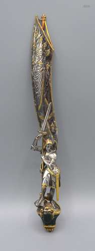 A Late 19th Century French Silver Gilt Paper Knife by Alphonse Giroux, Paris Retailed by Garrard &