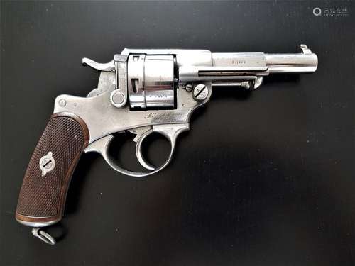 FRANCE. Revolver modèle 1873, carcasse en acier de…