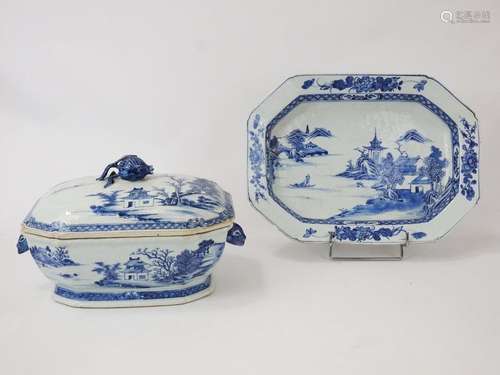 CHINE DE COMMANDE Epoque QIANLONG (1736 1795) Ter…