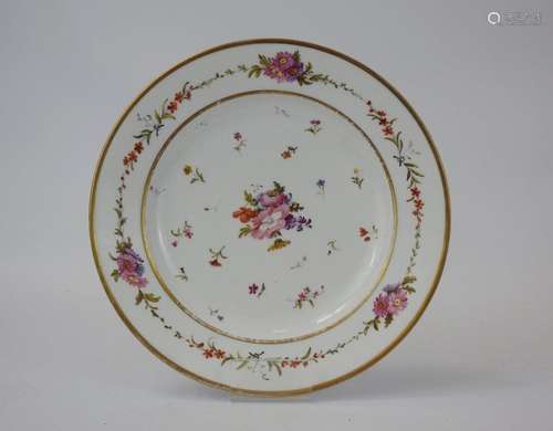 Manufacture nationale de SEVRES : Assiette en porc…