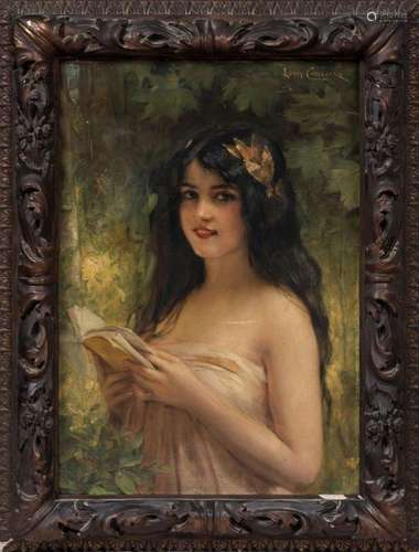 Léon François COMERRE (1850 1916) Femme des Iles …