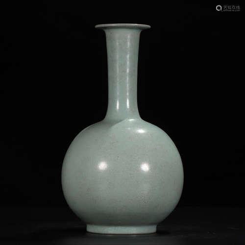 CHINESE RU KILN LONG NECK VASE