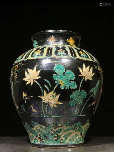 CHINESE ENAMEL VASE