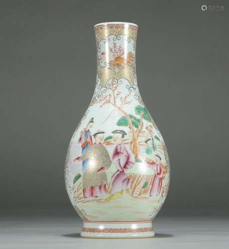 CHINESE FAMILLE ROSE VASE