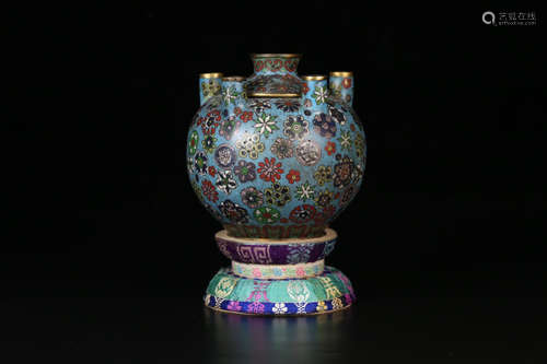 CHINESE CLOISONNIE VASE