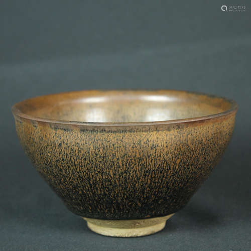 Jian Ware Hares-fur Glaze Lantern Cup