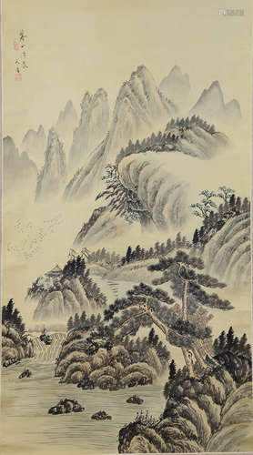 A Chinese Painting Scroll