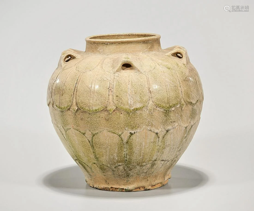 Chinese Glazed Pottery Jar