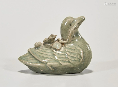 Chinese Glazed Ceramic Water Dropper