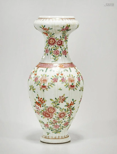 Chinese Enameled Porcelain Vase