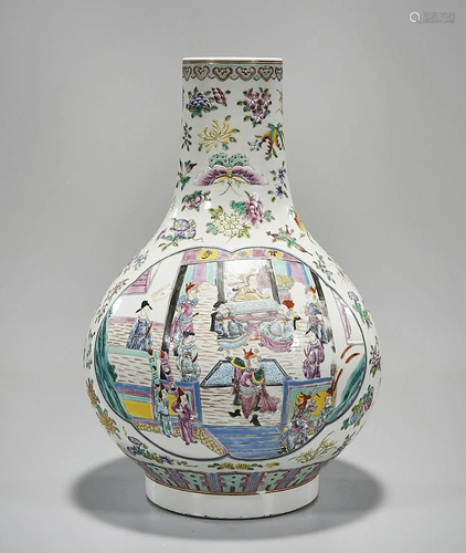 Chinese Enameled Porcelain Vase