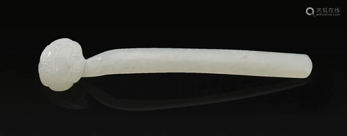 Chinese Jade Ruyi Scepter