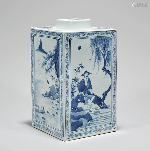 Chinese Blue and White Porcelain Vase