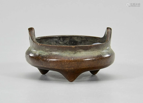 Chinese Miniature Bronze Censer