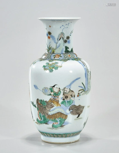 Chinese Enameled Porcelain Vase