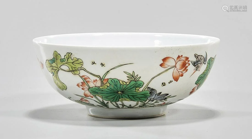 Chinese Enameled Porcelain Bowl