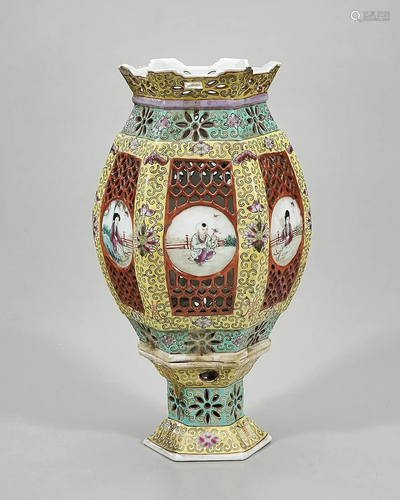 Chinese Enameled Porcelain Vase