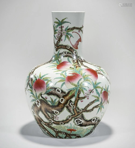 Chinese Enameled Porcelain Vase